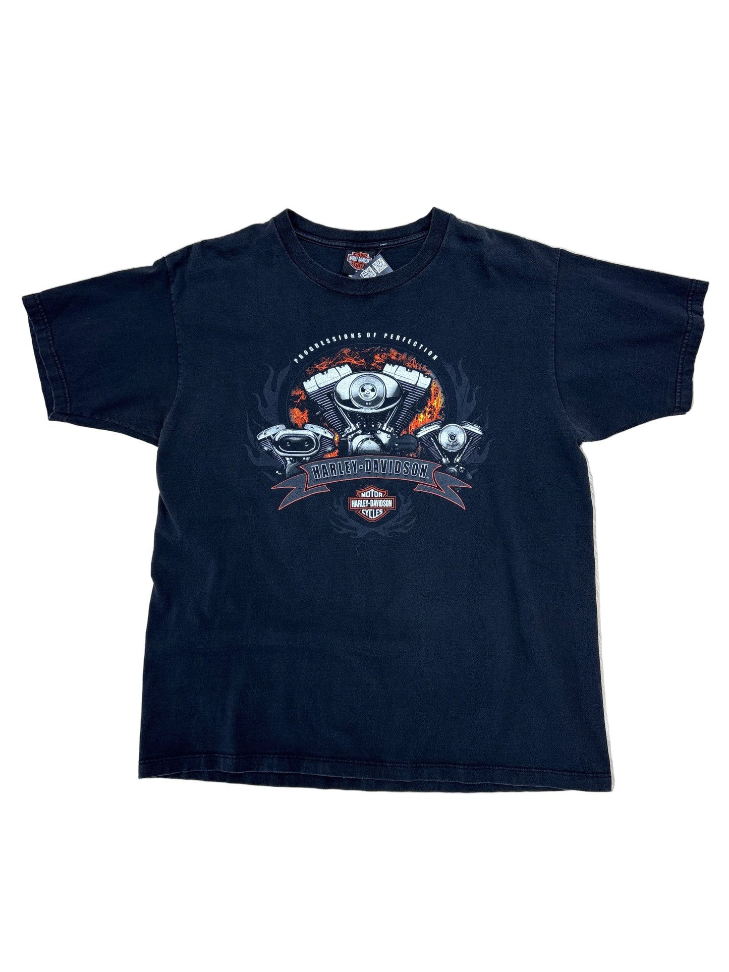 Progressions Of Perfection Harley Davidson T-Shirt-XL