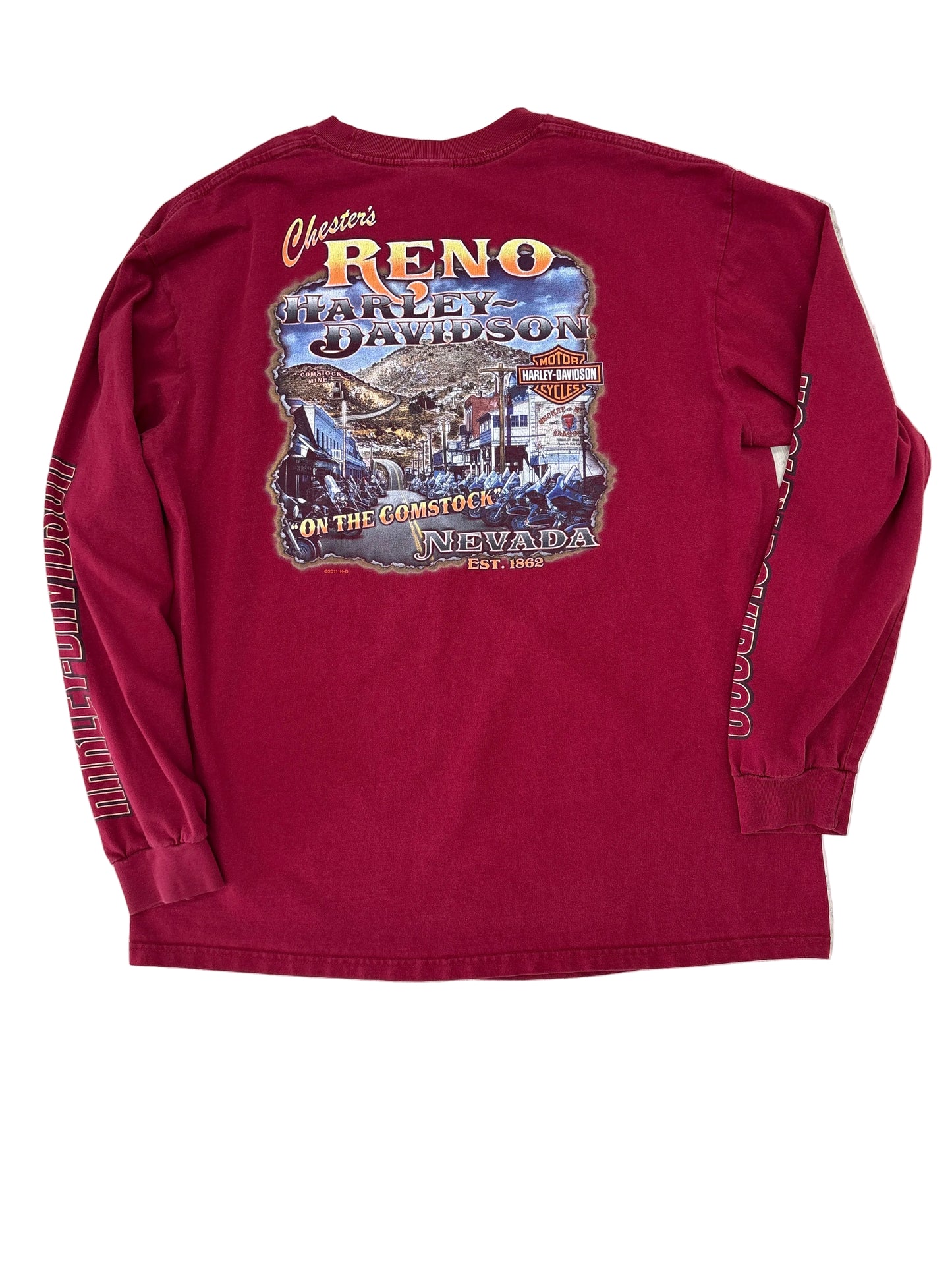 Chester’s Reno Harley Davidson T-Shirt-XL