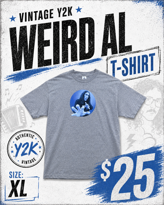 Vintage Y2K Weird Al T-Shirt - XL