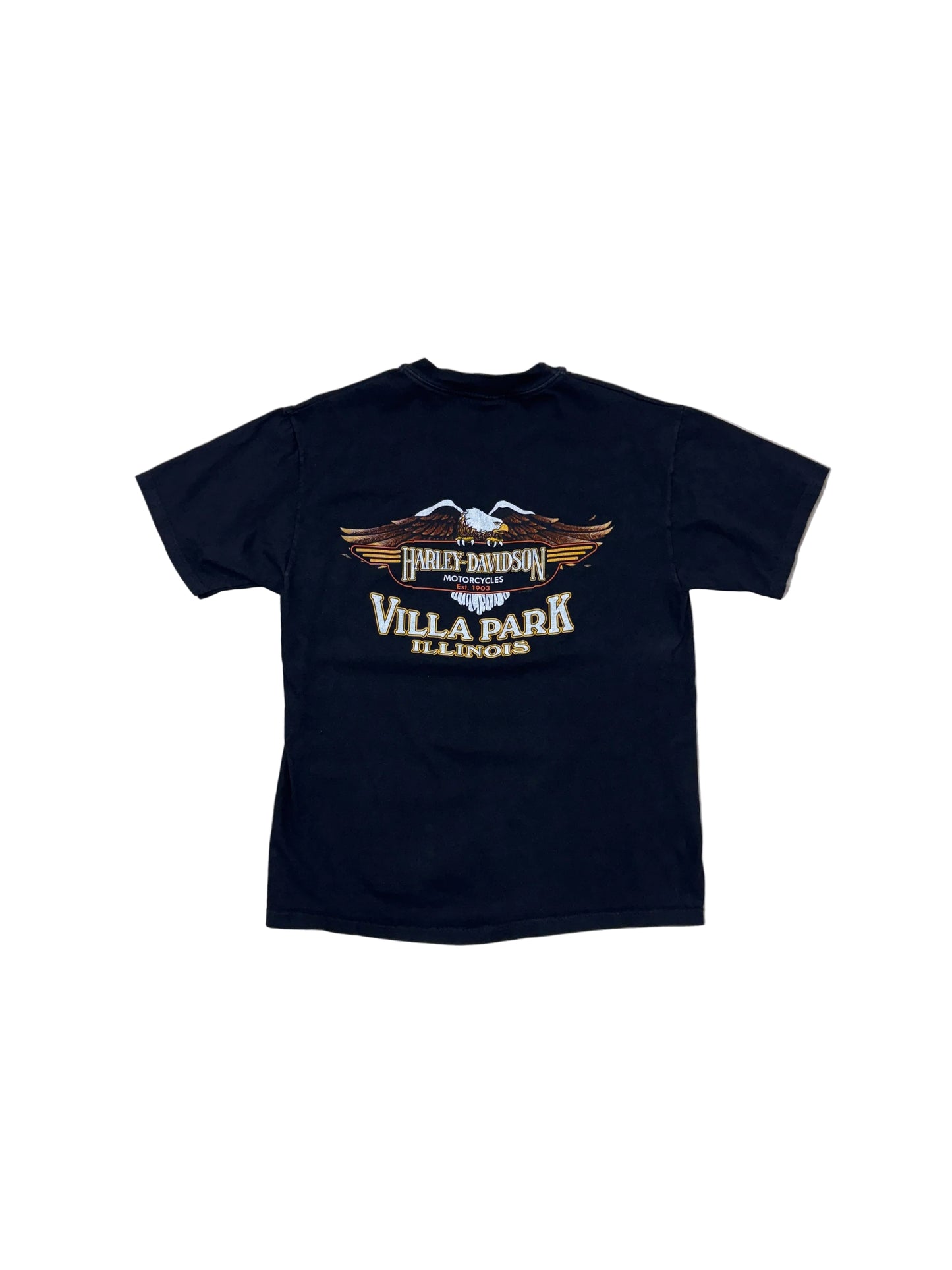 1996 Harley Davidson Illinois T-Shirt - Large