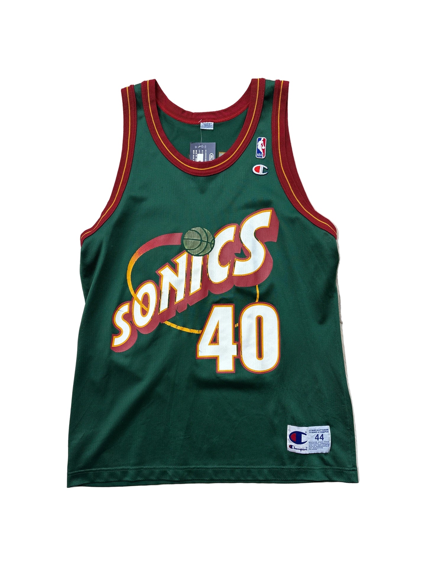 Vintage #40 Sonics Kemp Jersey-44