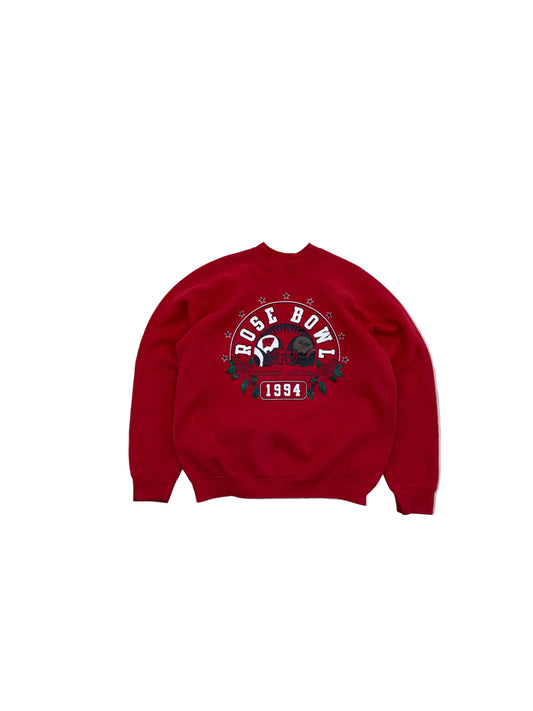 Vintage 1994 Badgers Vs Bruins Rose Bowl Crewneck - Large