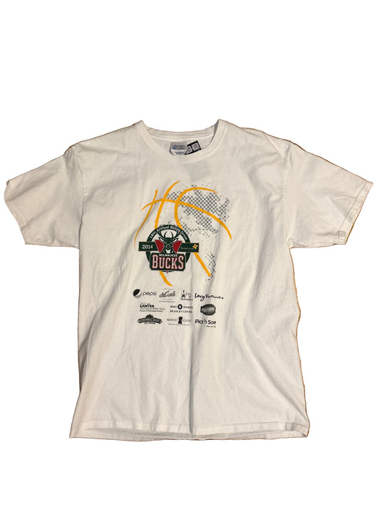 Vintage 2014 Bucks Blood Drive T-Shirt-Large