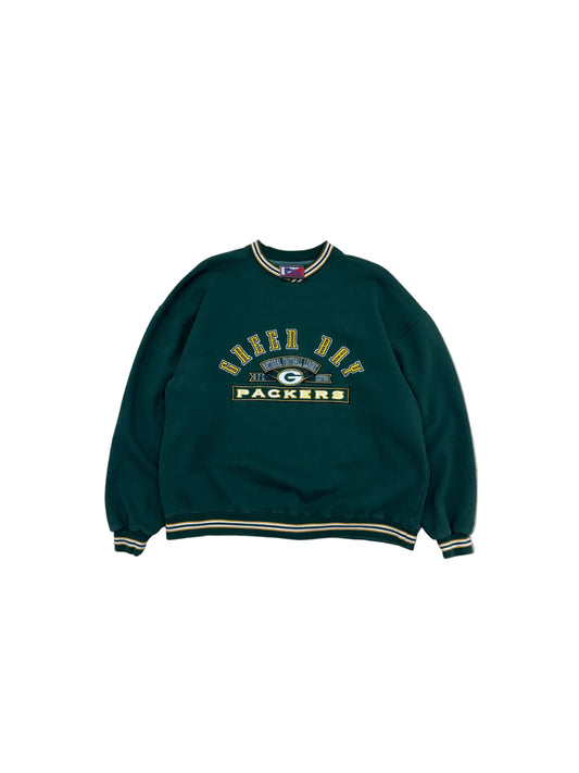 Vintage Green Bay Packers Crewneck - Large