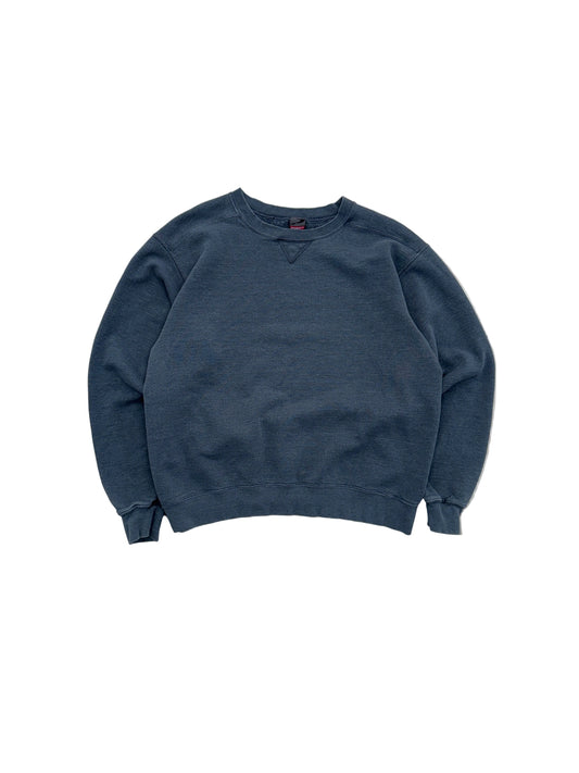 Vintage Grey Blank Crewneck - Large