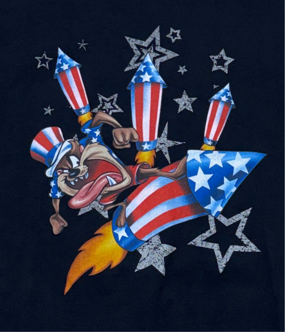 Taz 4th of July T-Shirt - Large