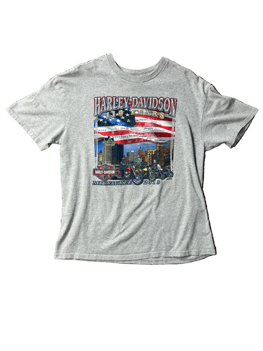 Harley Davidson 110 Years T-Shirt- XL