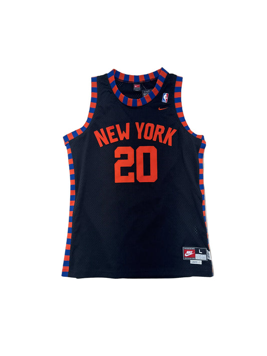 Vintage New York Knicks Allan Houston Jersey - Large
