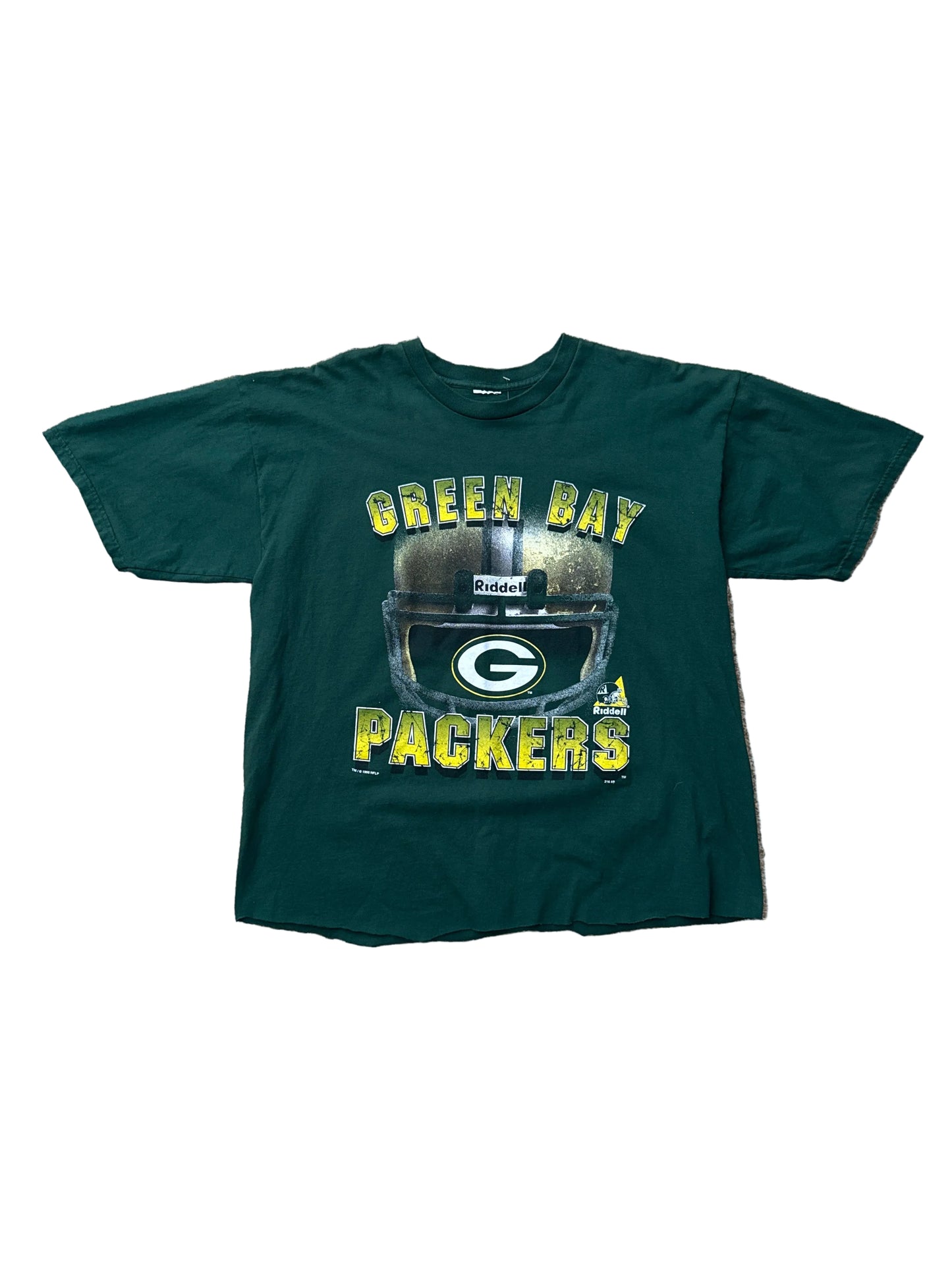 1998 Green Bay Packers Helmet T-Shirt - Large