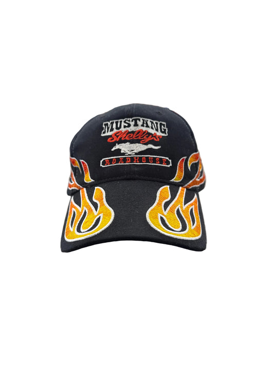 Vintage Mustang Flames Hat