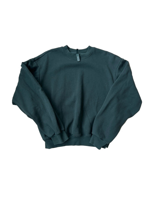 Skims Green Blank Crewneck - L