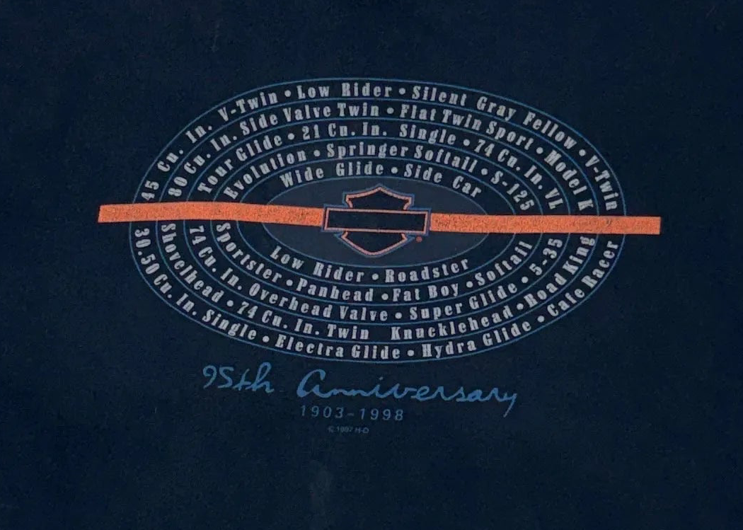 1997 Harley Davidson Hal’s WI T-Shirt - XL