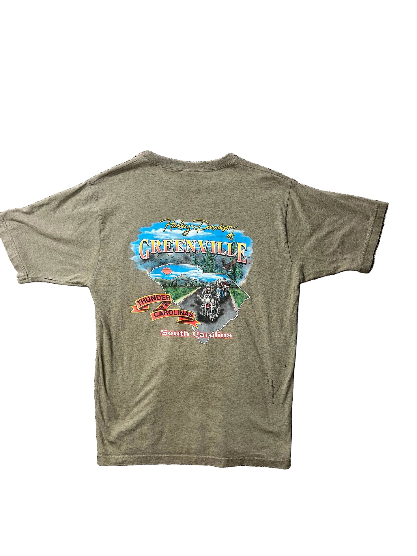 Greenville Harley Davidson T-Shirt - Large