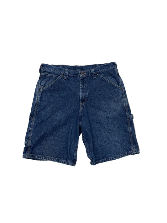 Vintage Lee Dungaree Shorts - 36