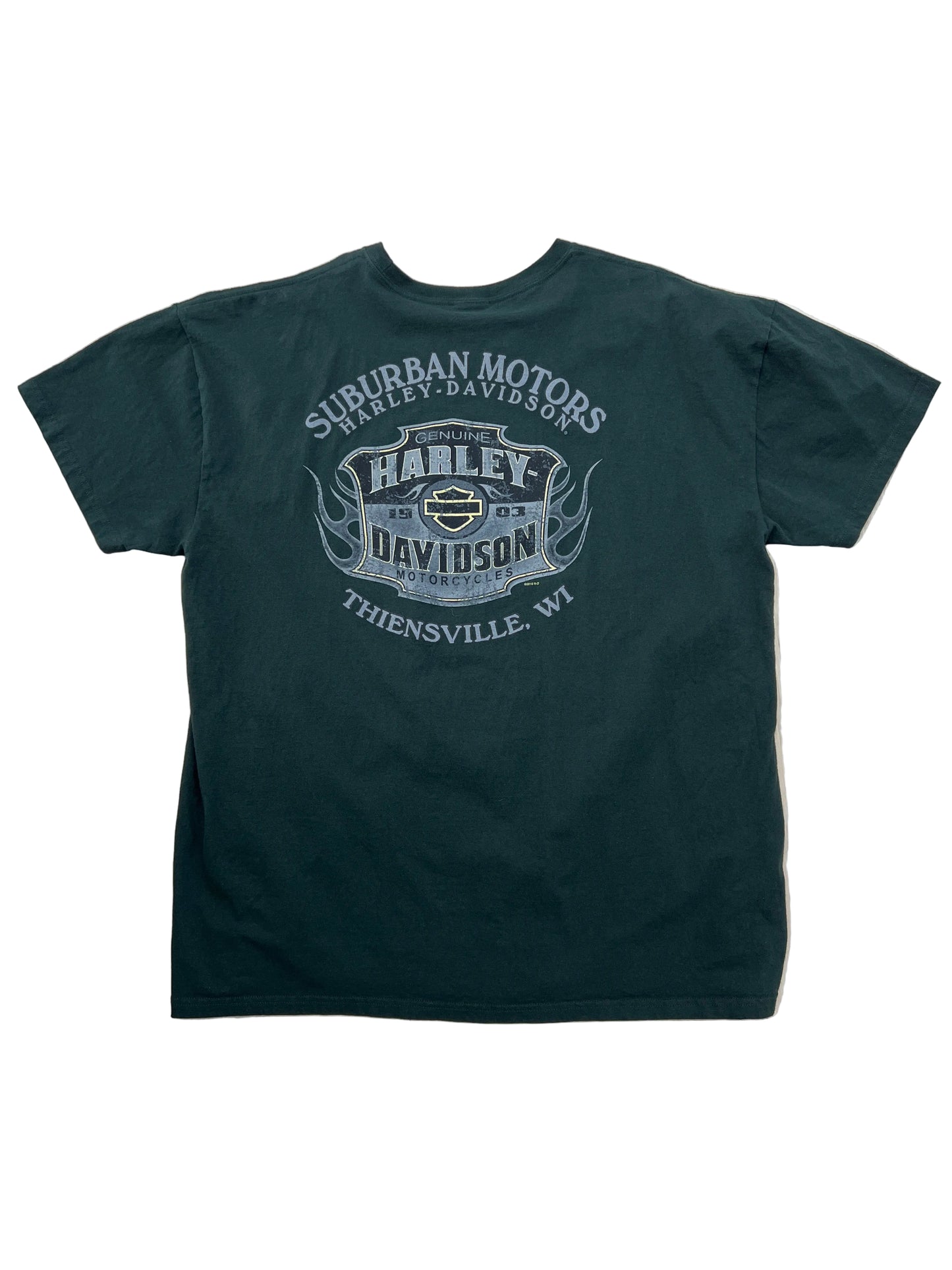 Suburban Motors Harley Davidson T -Shirt-3XL