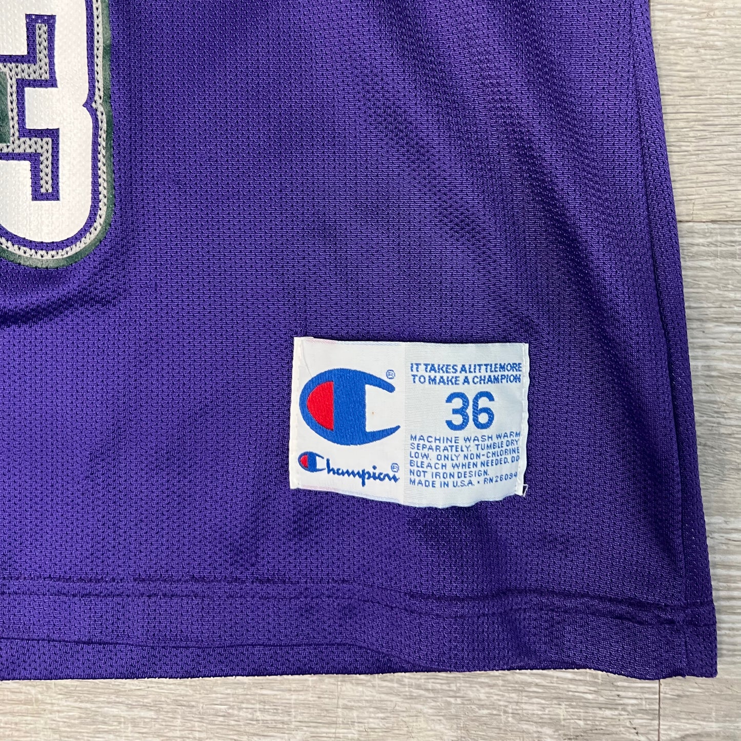 Bucks #3 Respert Basketball Jersey - 36