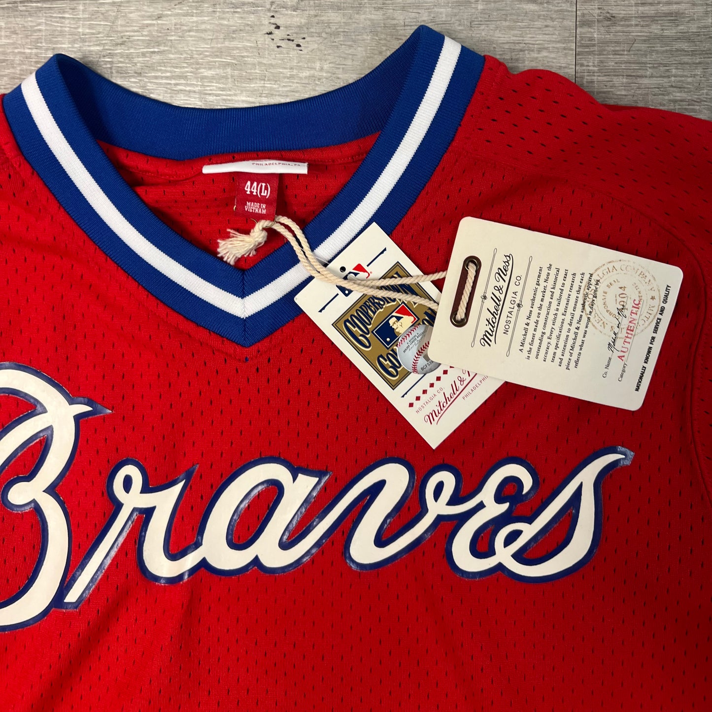 Braves #3 Murphy Baseball Jersey - 44 L