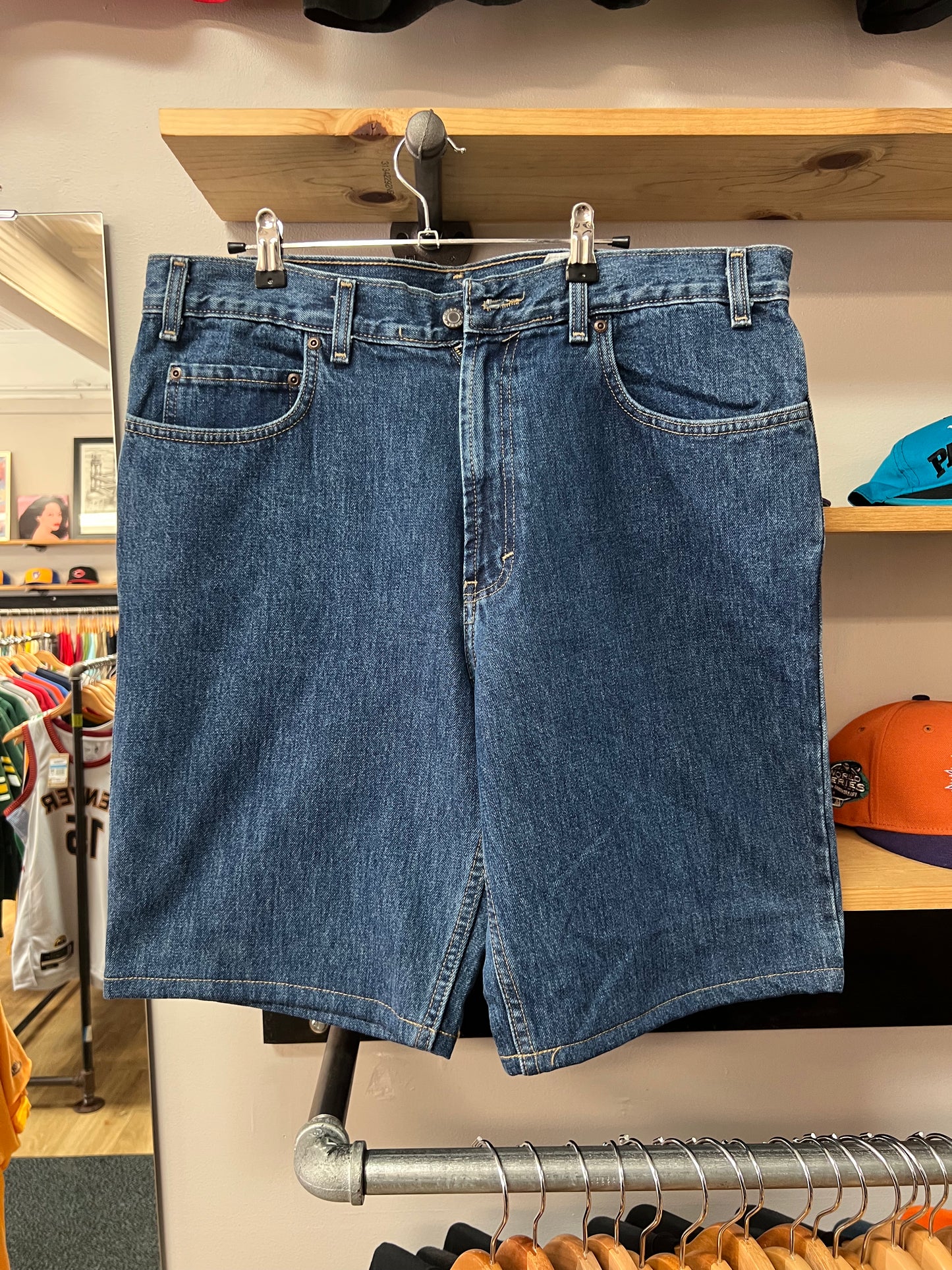 Size 36 Denim Jean Shorts NWT