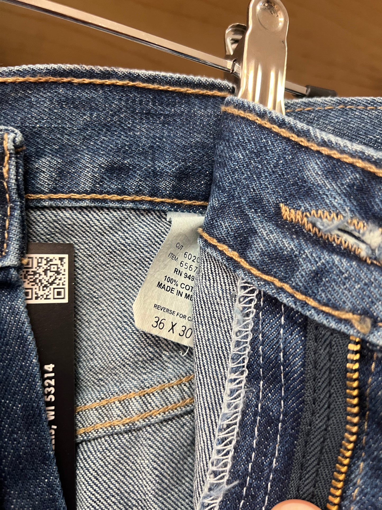 Size 36 Denim Jean Shorts NWT