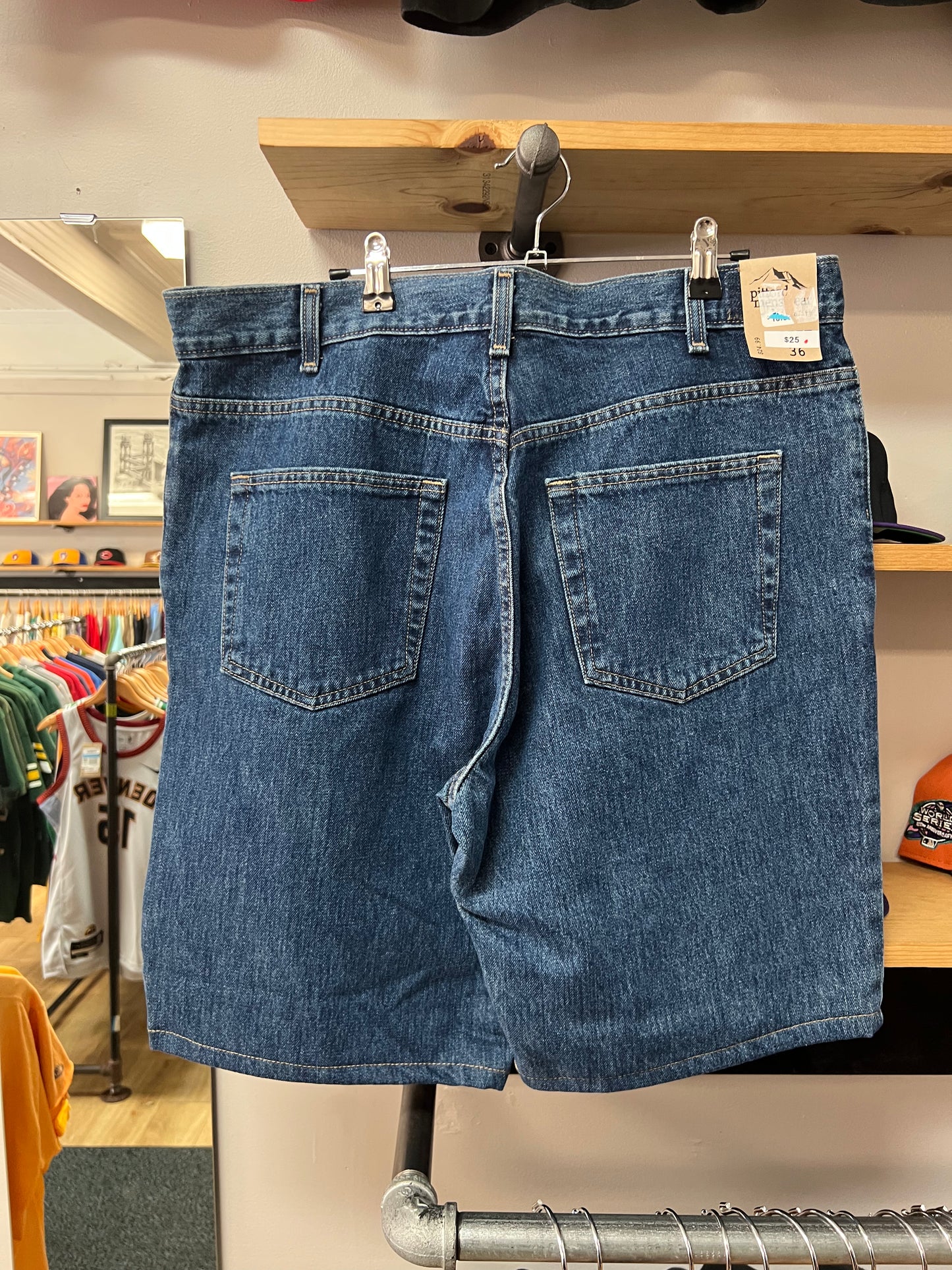 Size 36 Denim Jean Shorts NWT