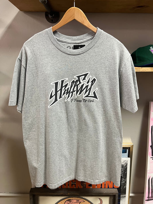 Half Evil Grey Logo T-Shirt- Small