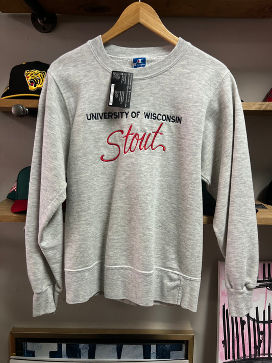 Vintage Champion University of Stout Crewneck- Small
