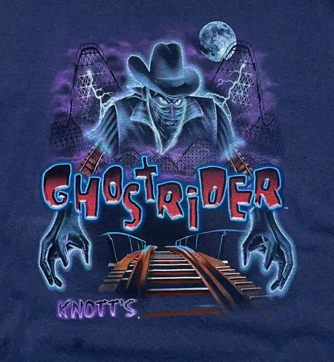 Knott’s Ghost Rider T-Shirt - XL