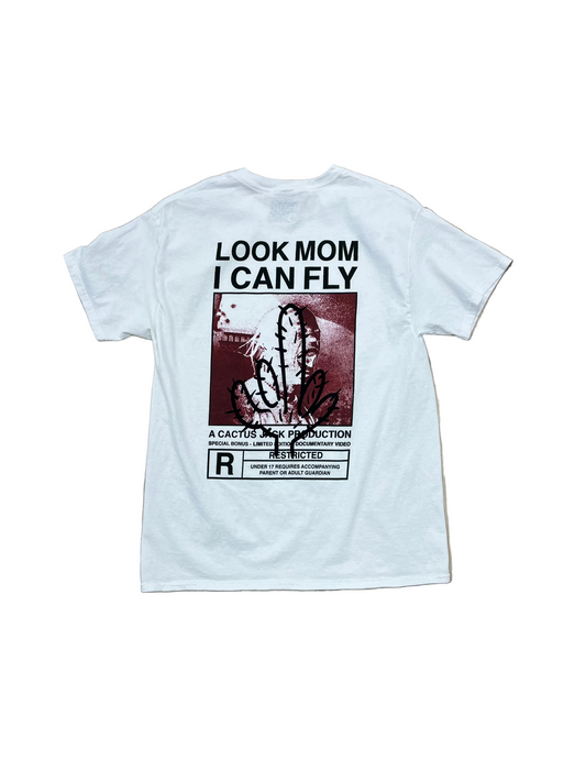 Cactus Jack Look Mom I Can Fly T-Shirt - Large