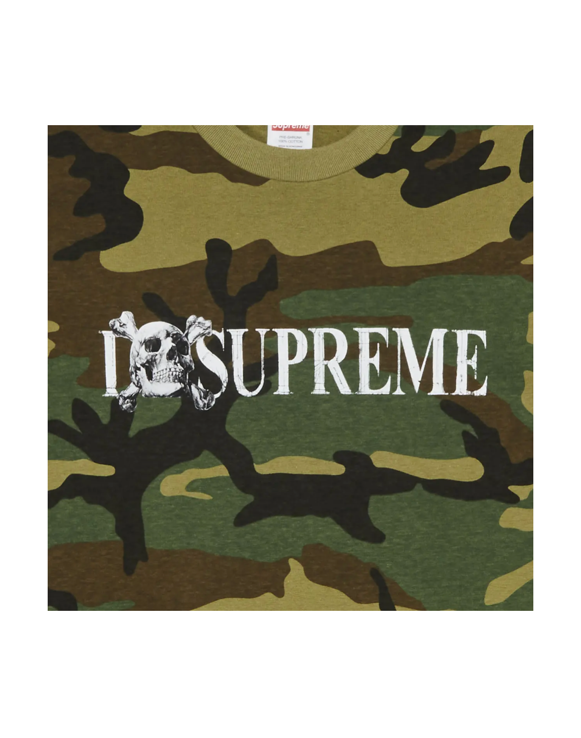 Los Supreme Camo T-Shirt - XL