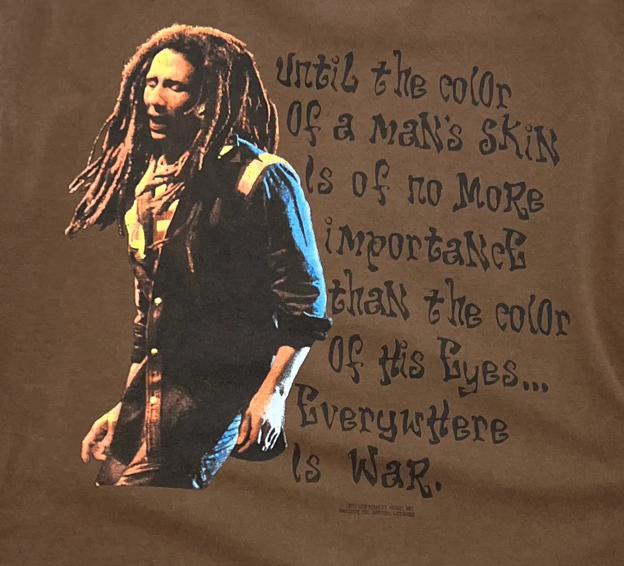 1995 Bob Marley T-Shirt - XL