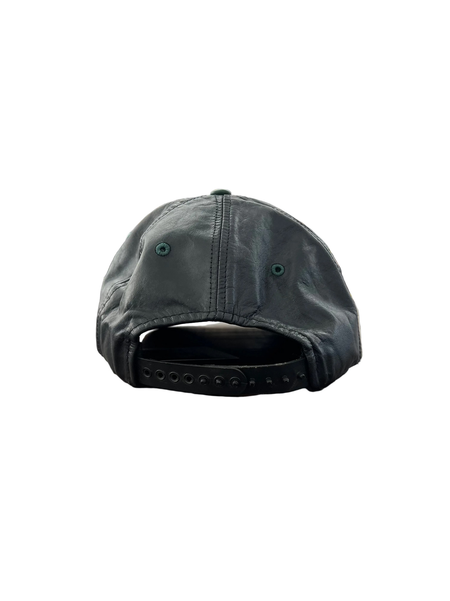 Vintage Leather Green Bay Packers Hat
