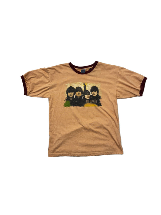 2005 The Beatles Ringer T-Shirt - Large