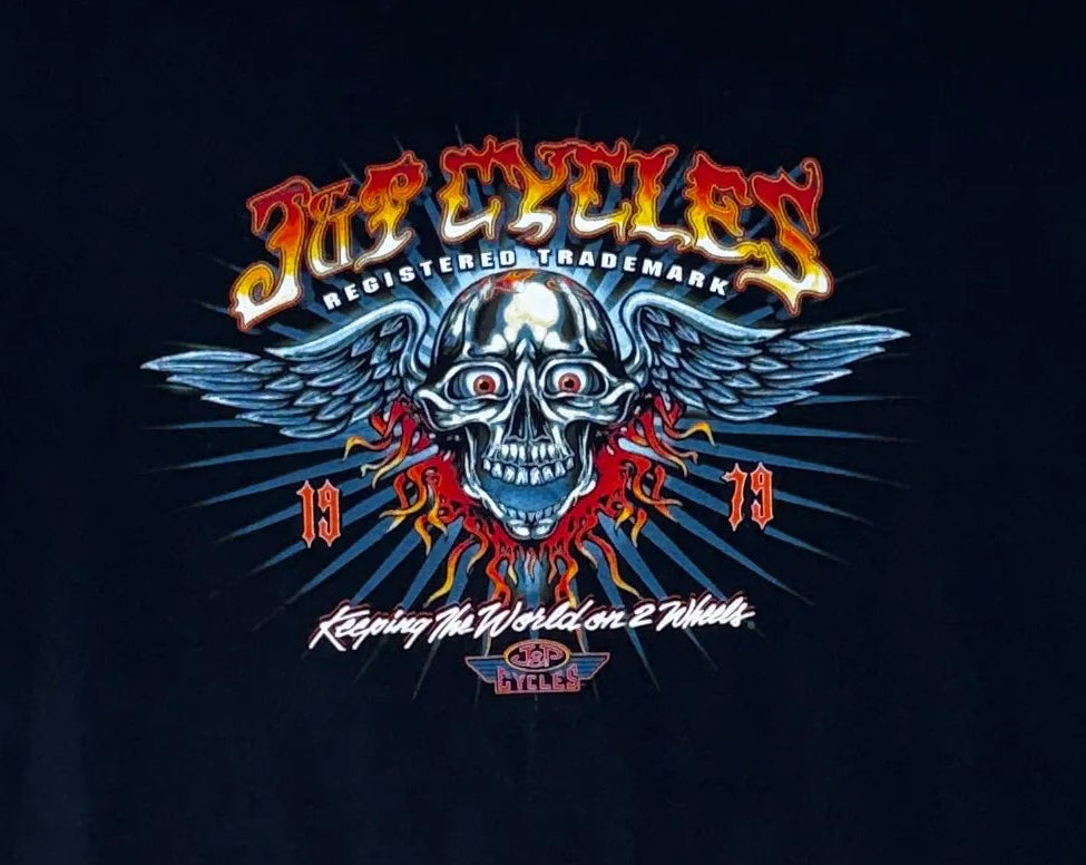 J&P Cycles Skull T-Shirt - 2XL