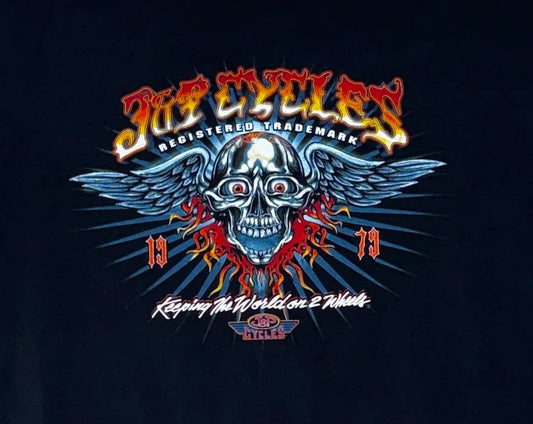 J&P Cycles Skull T-Shirt - 2XL
