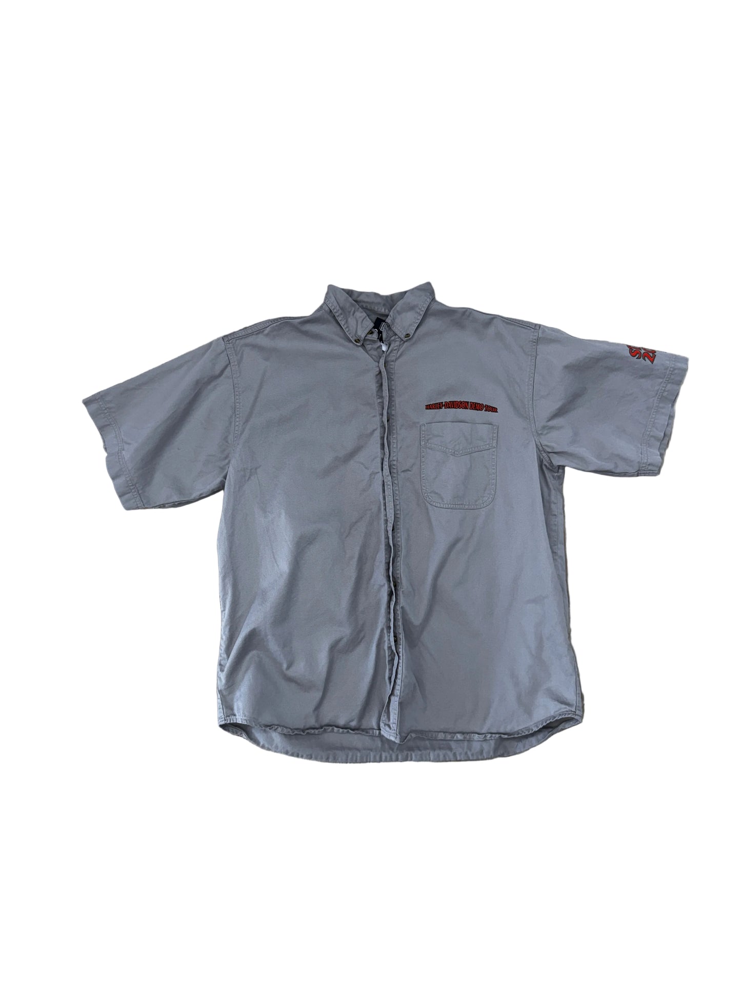 Harley Davidson Button Up Shirt - 2XL