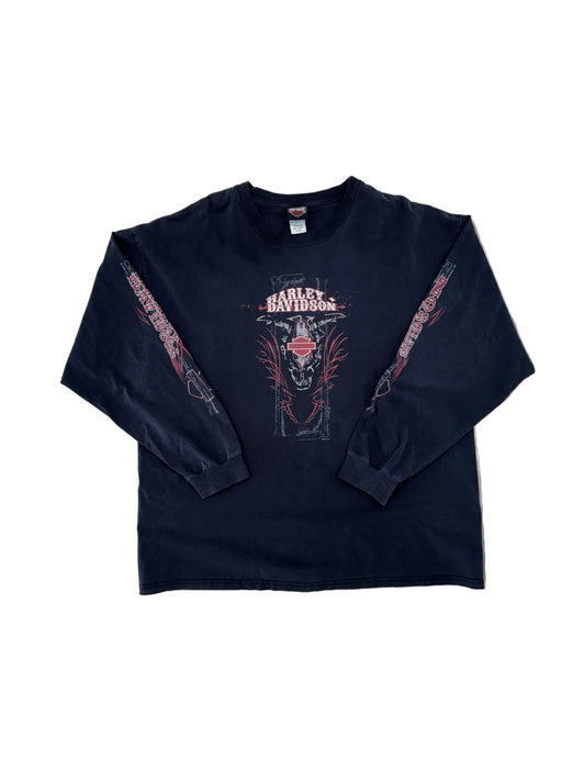 2005 Harley Davidson Long Sleeve T-Shirt - XL