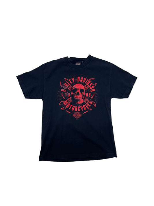 2014 Harley Davidson Skull T-Shirt - Large