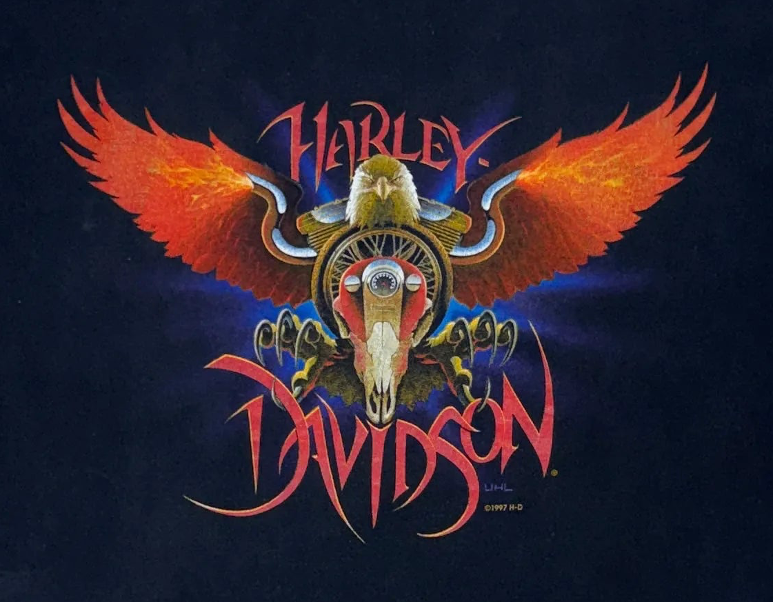 1997 Harley Davidson Las Vegas T-Shirt - XL