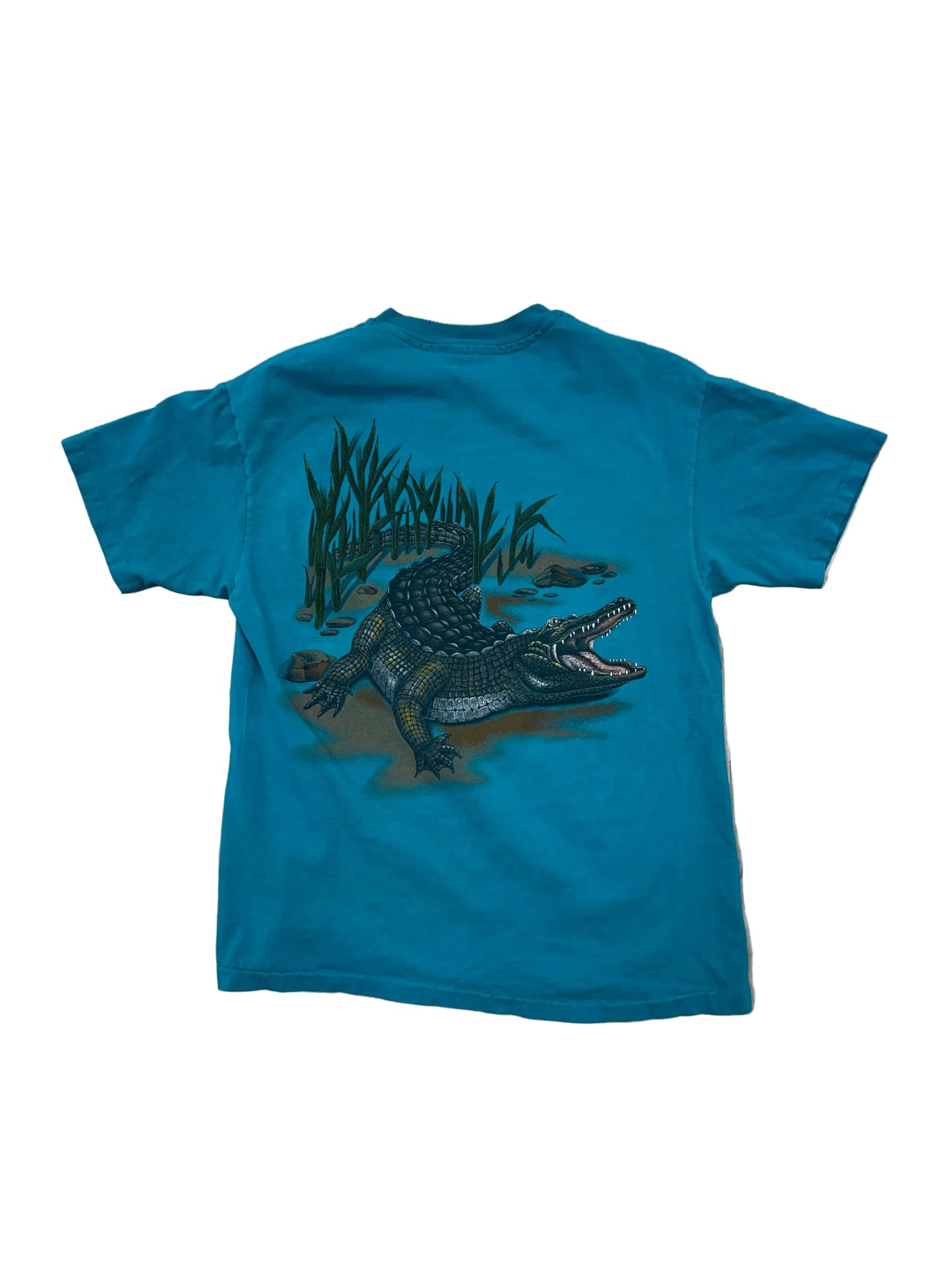 Vintage Swamp Alligator T-Shirt - Large