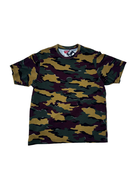 Supreme Camo T-Shirt - Large