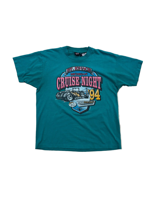 Vintage 1994 Michigan Cruise Night T-Shirt - XL