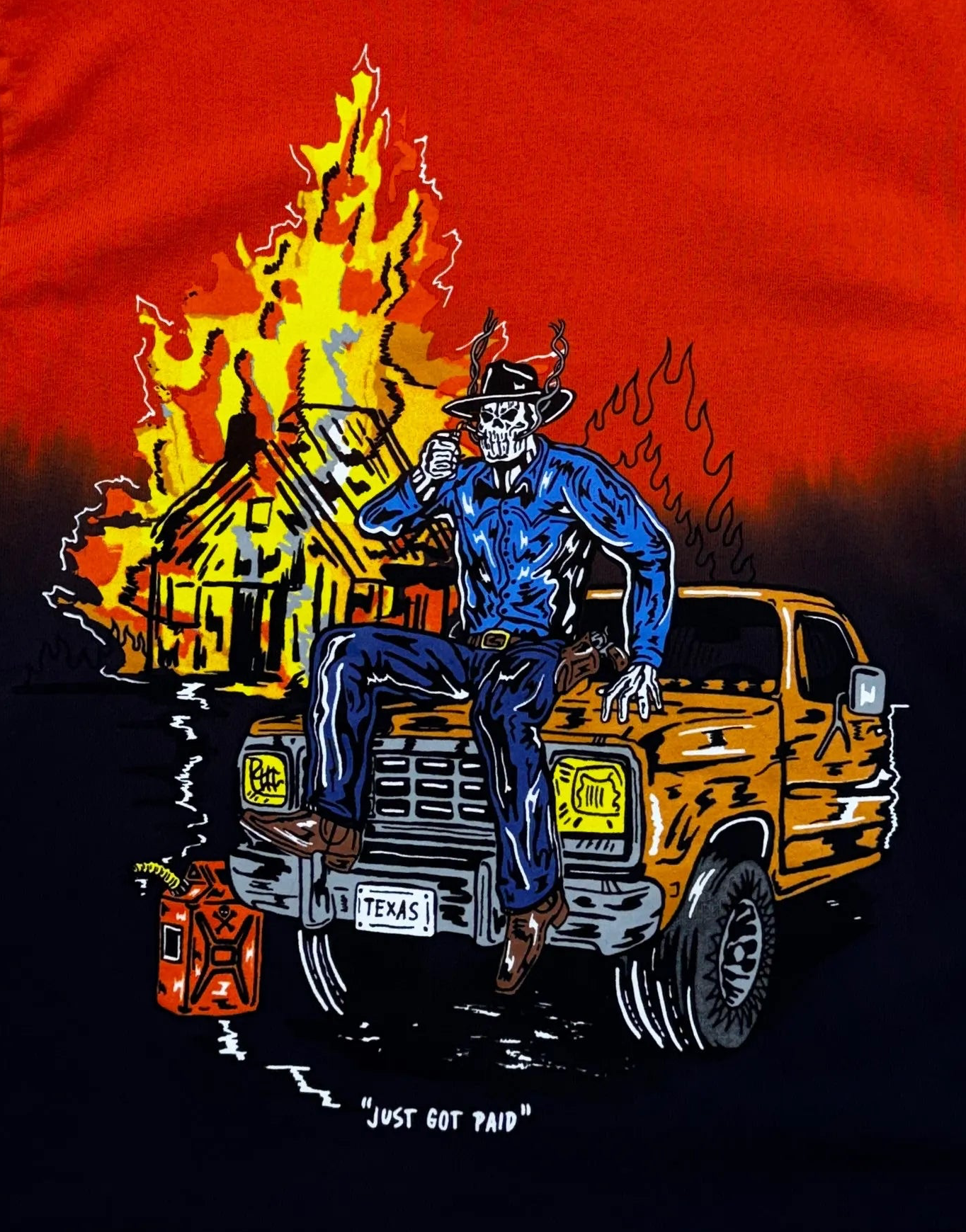 Warren Lotus Just Got Paid T-Shirt - Large