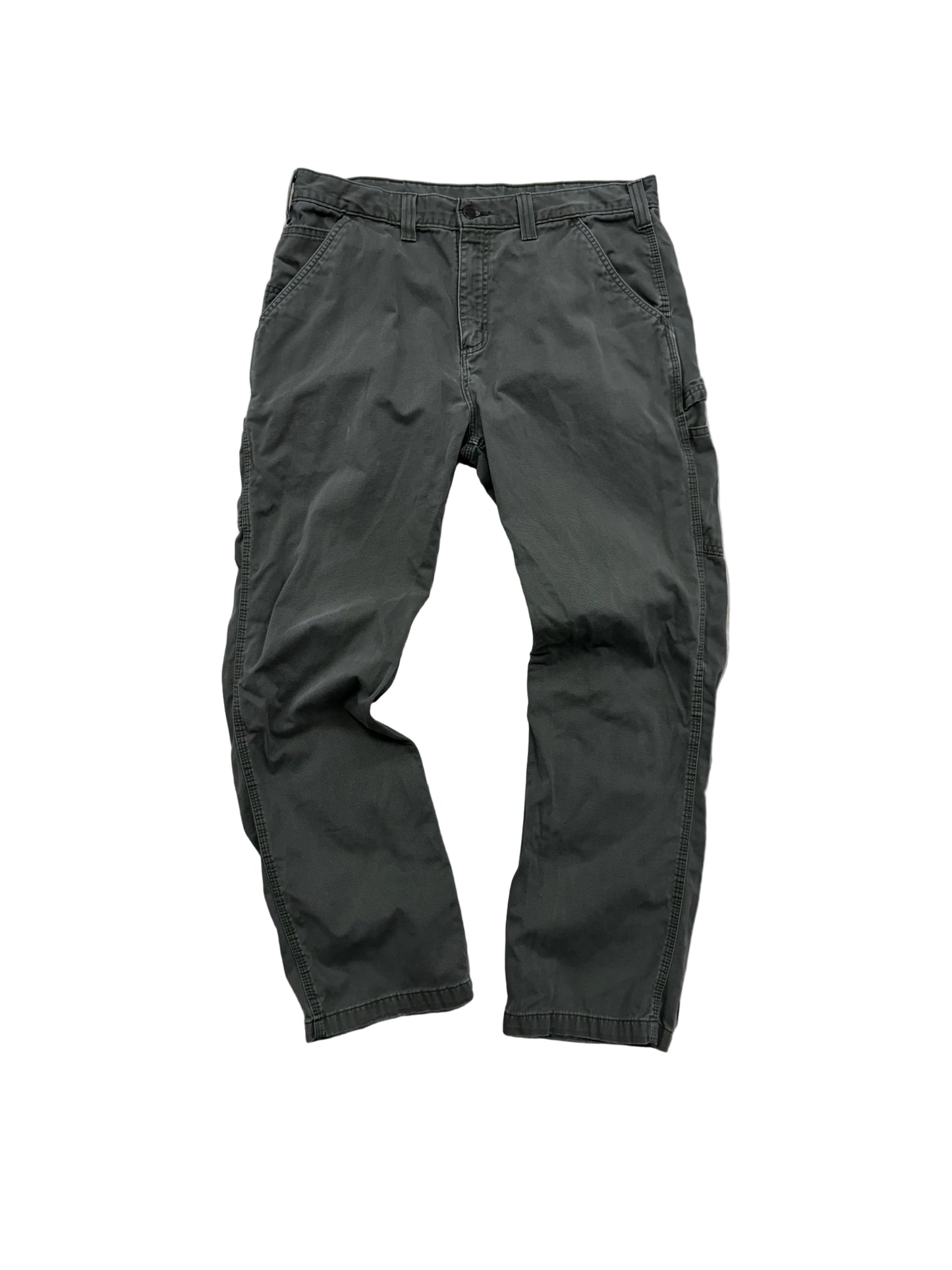 Moss Green Carhartt Carpenter Pants - 38