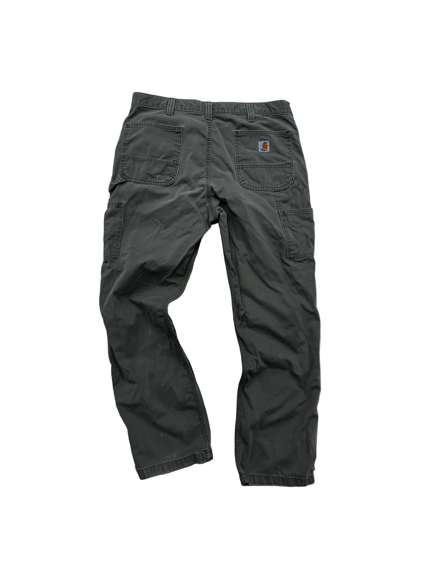 Moss Green Carhartt Carpenter Pants - 38
