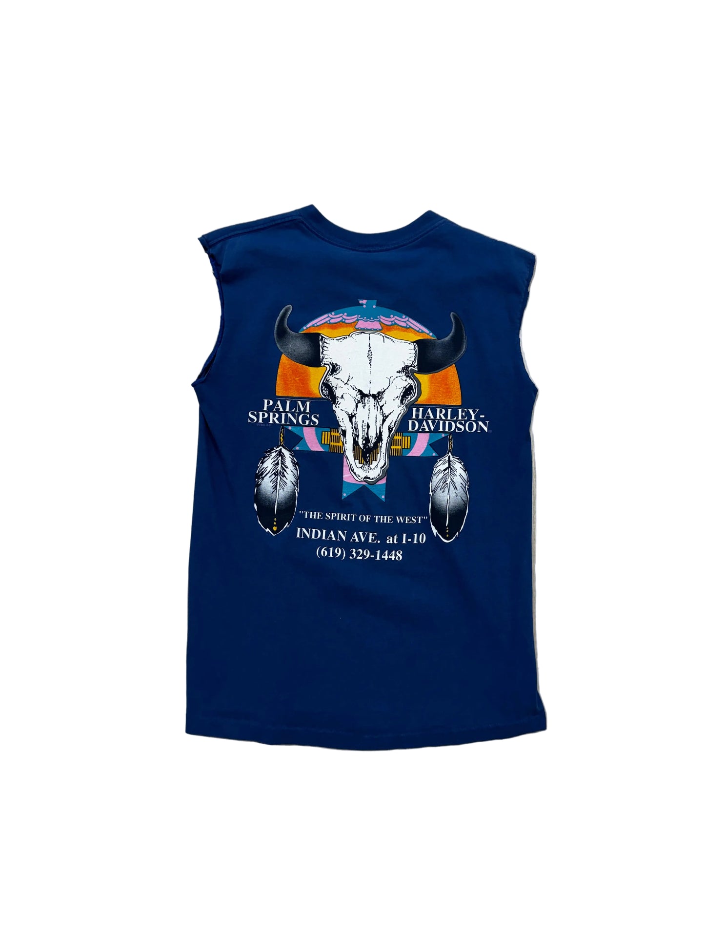 1995 Harley Davidson Palm Springs Cut Off - Large