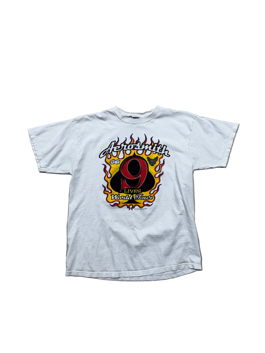 Vintage 1997 Aerosmith Nine Lives Tour - XL