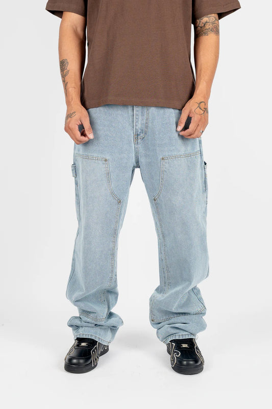 Baggy Double Knee Carpenter Jeans - 30