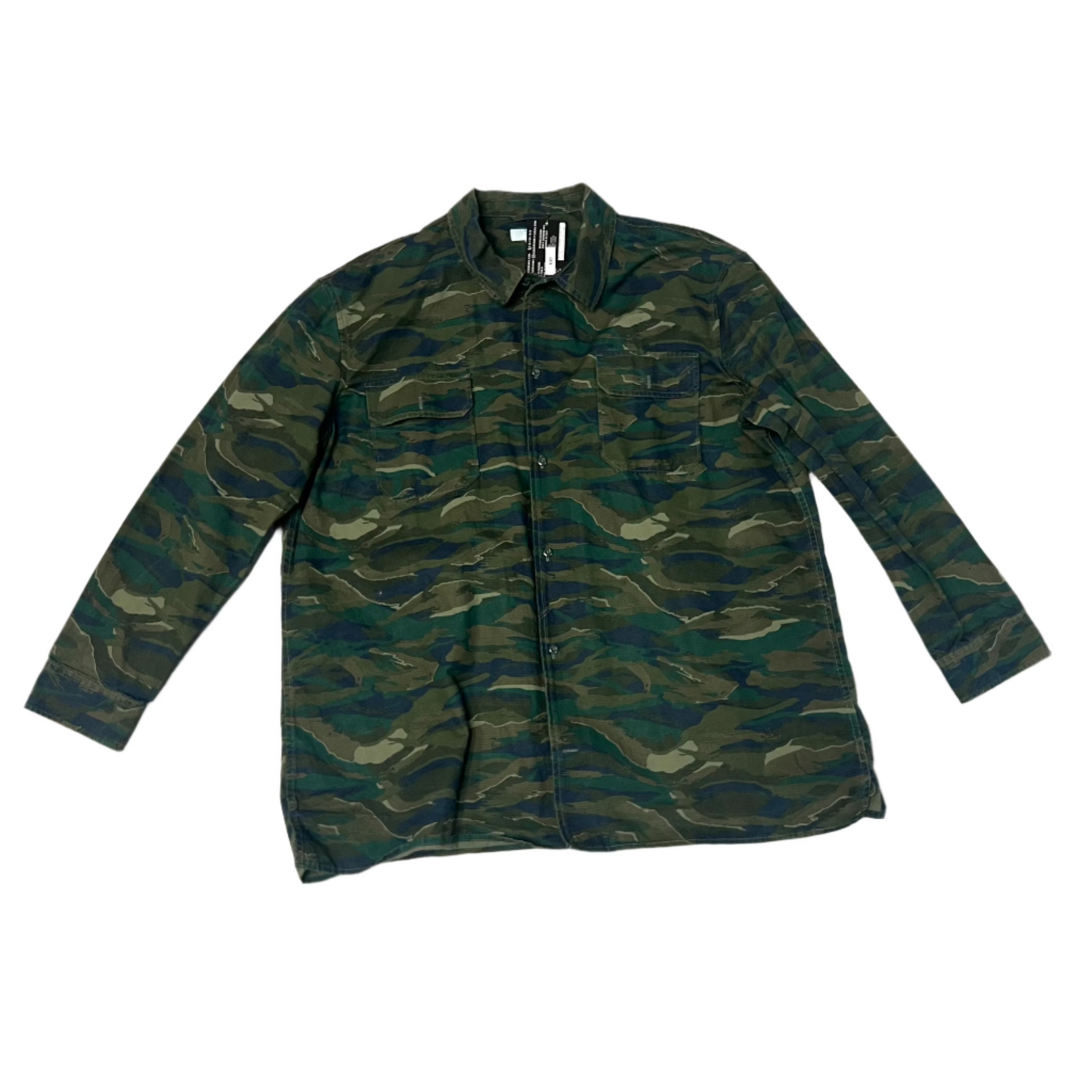 BP Camo Button up Shirt - XXL