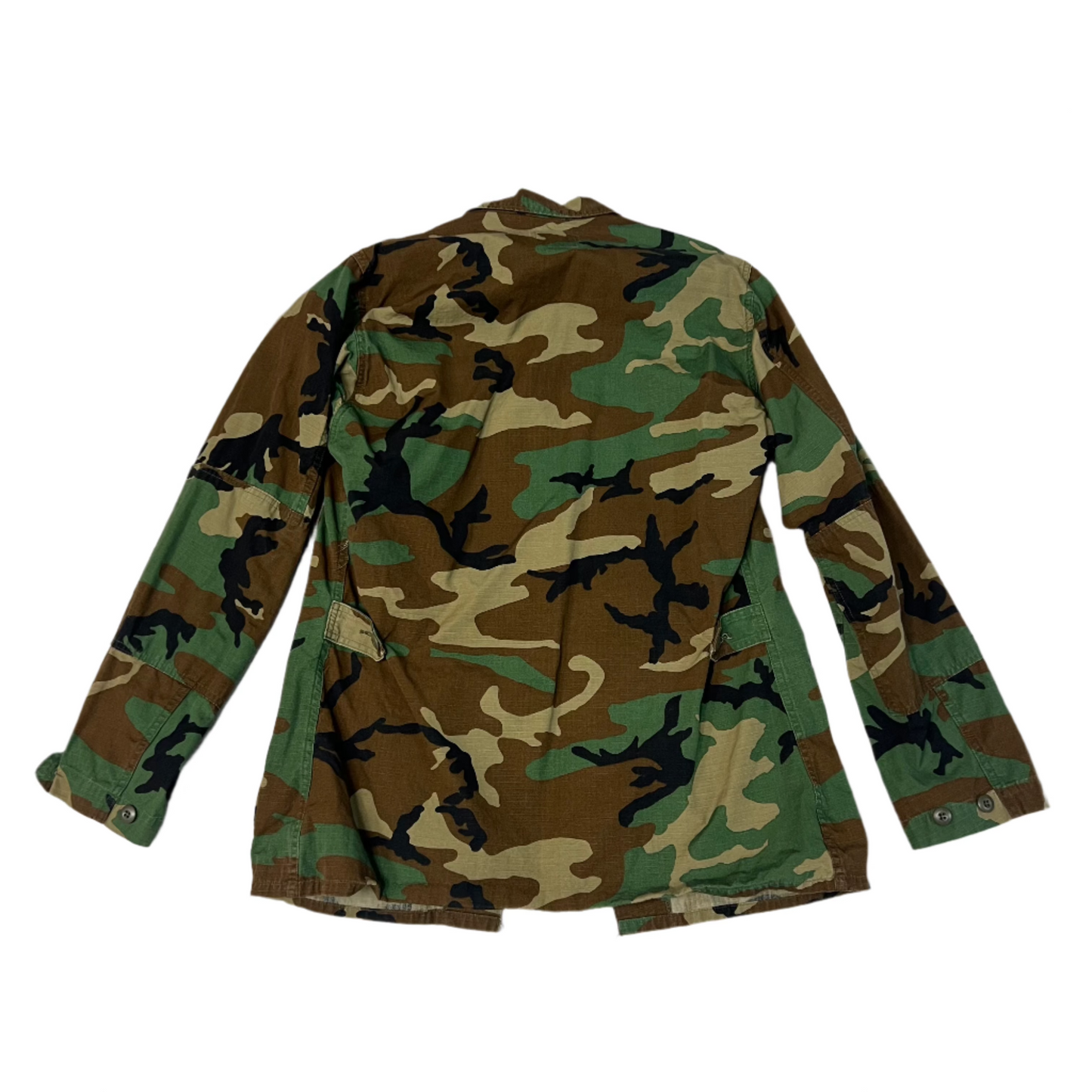Camo Army Jacket - Medium X-Long