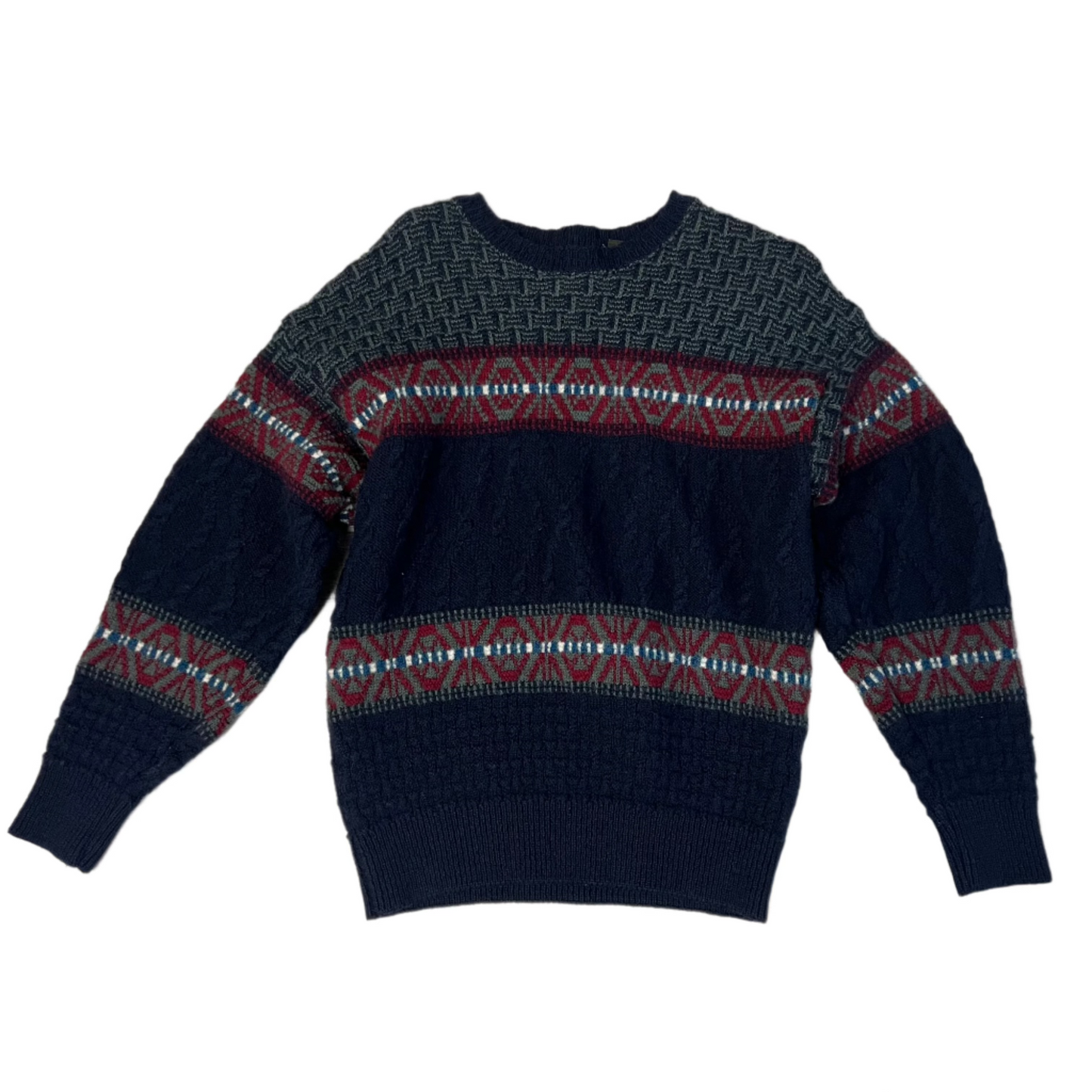 Blue Pendleton Sweater Crewneck - L